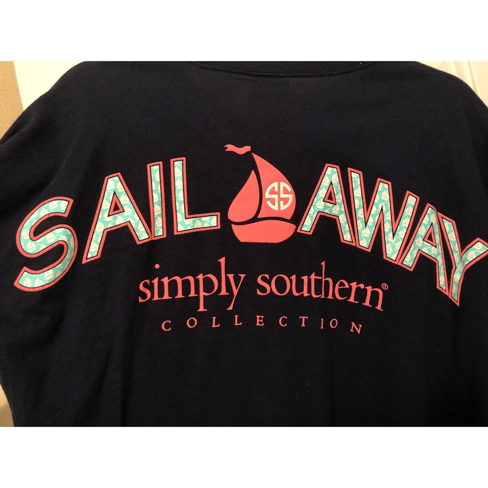 Navy Blue Simply Southern Spirit Jersey